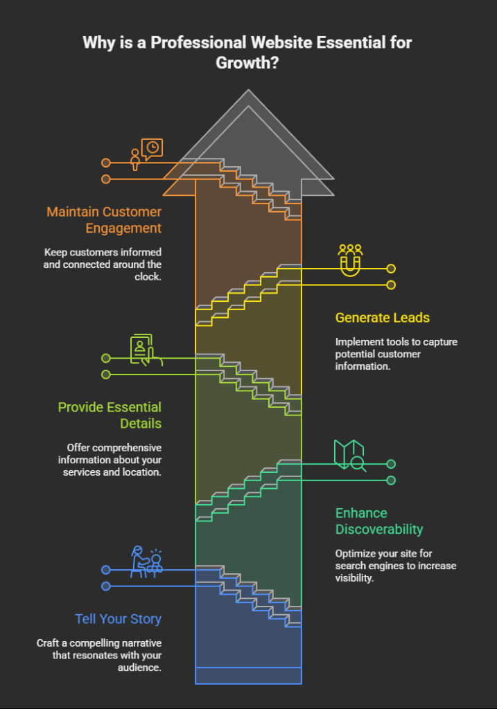 Why is a Professional Website Essential for Growth?
