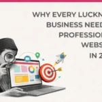 man with magnifying glass looking into his laptop